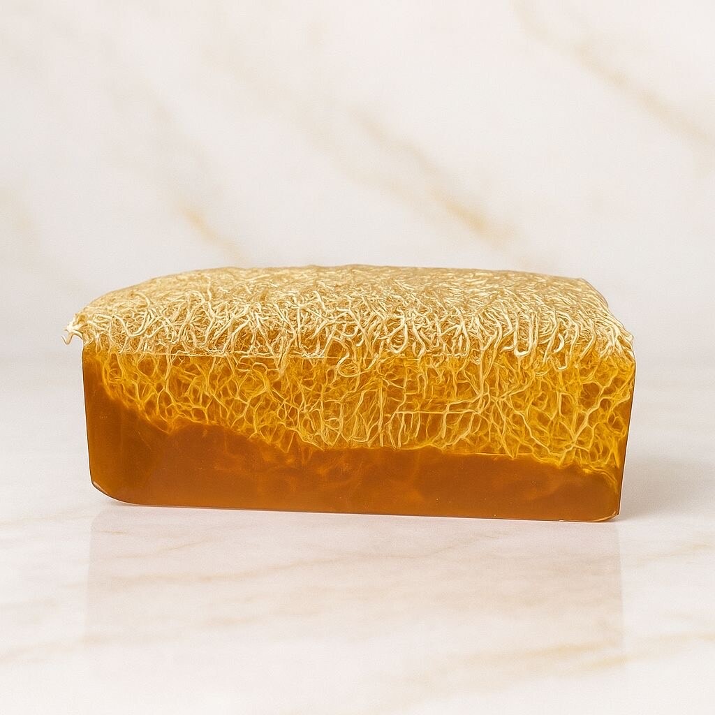 Luffa Seife mit Honig